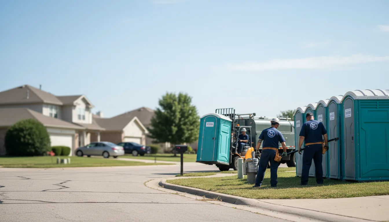 Porta Potty Rental in Laketon, IN near me